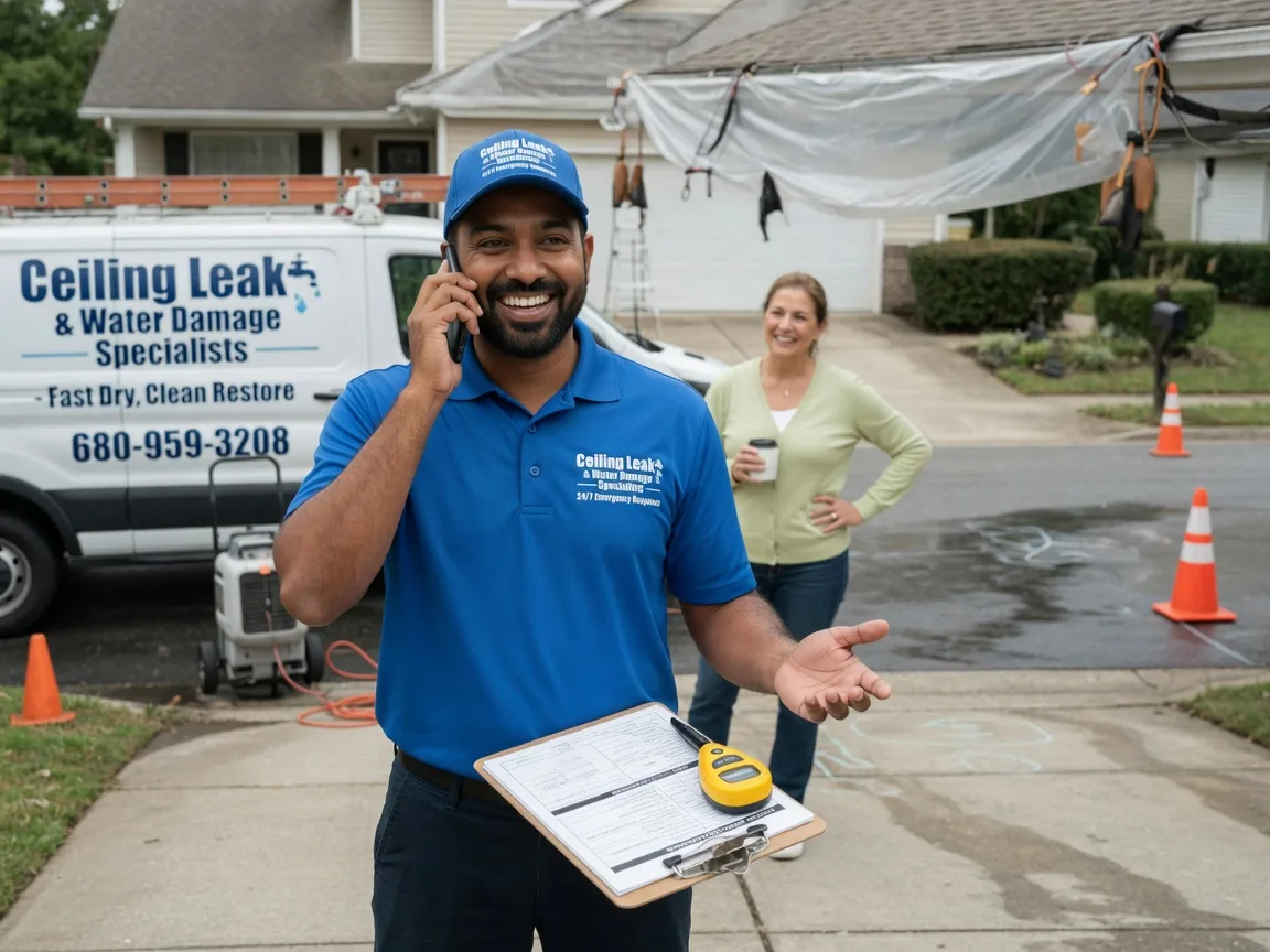 Ceiling Leak Cleanup Stoystown, PA FAQs